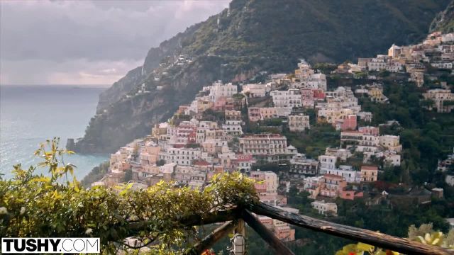 TUSHY Stunning Nancy seduces coworker for her anal fantasy - 1