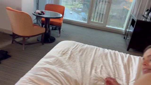 Wife woken up by her husband and his friend and fucks them both / Amateur hotwife - 10